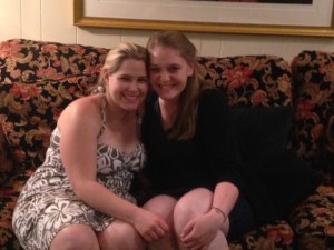 Natalie and I at her Bridal Shower on May 9, 2015